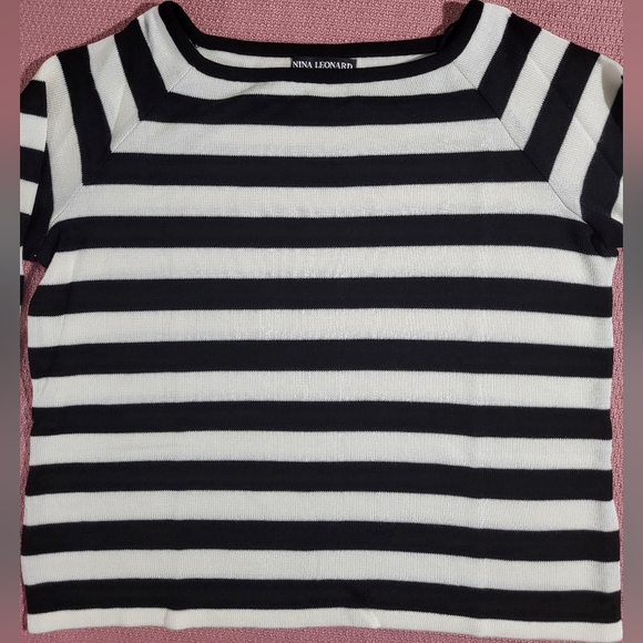 Nina Leonard Pullover Sweater Made in Romania Women's X-Large - Picture 2 of 8